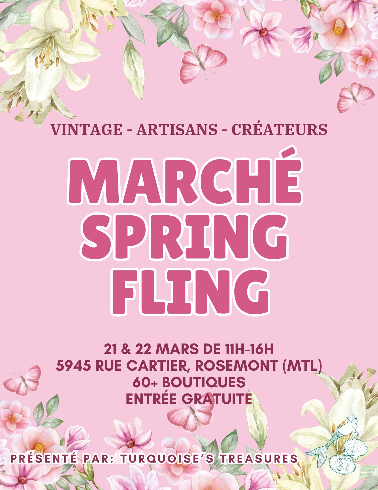 Marché Spring Fling Samedi